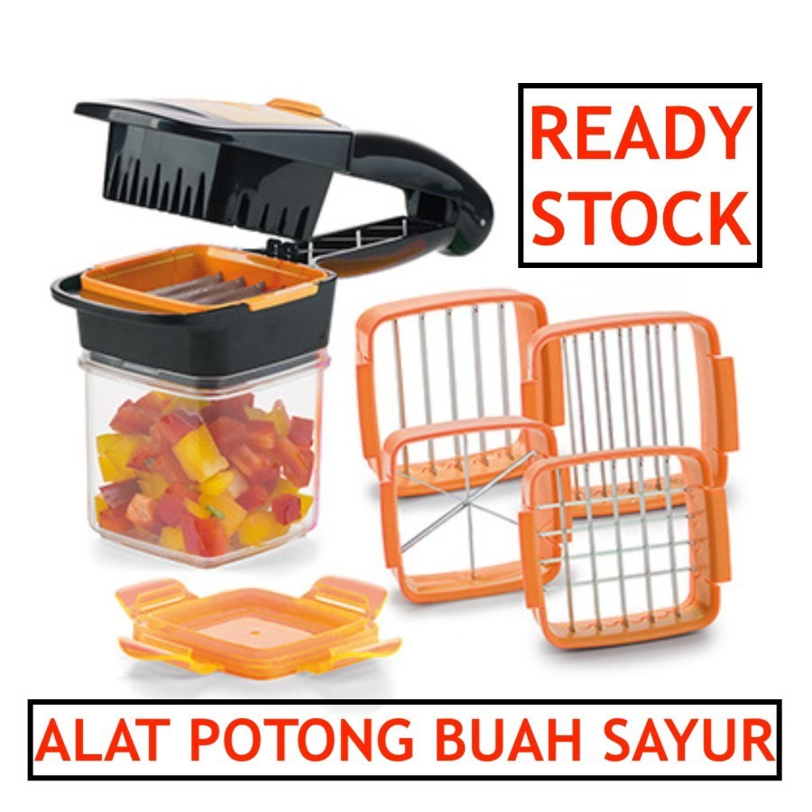 Jual Nicer Dicer Quick In New Alat Pemotong Buah Sayur Serbaguna