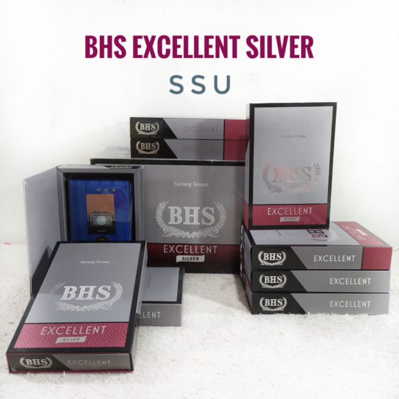 Jual Sarung BHS Excellent Silver SSU Songket Ecer Grosir | Shopee Indonesia