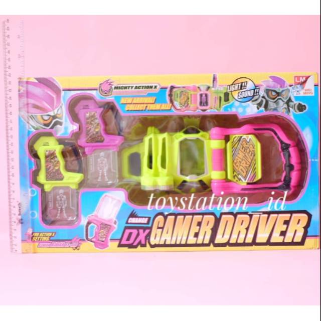 Jual Mainan Senjata sabuk changer game driver kamen rider masked rider ...