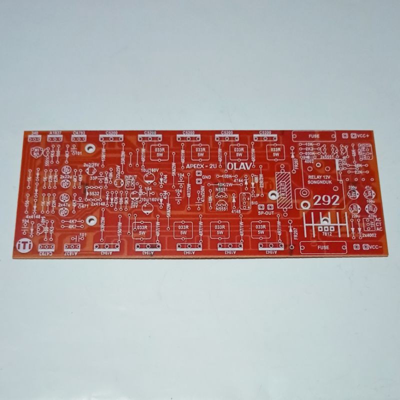 Jual PCB Power Amplifier Apex B500 2U Tef Type 292 | Shopee Indonesia