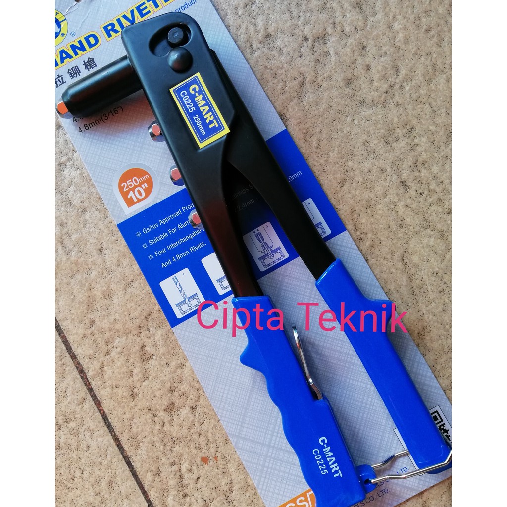 Jual Tang Rivet c-mart 10 inchi Hand Riveter 250mm 25cm | Shopee Indonesia