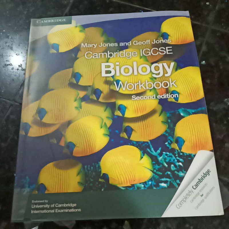 Jual CAMBRIDGE IGCSE BIOLOGY / BIOLOGI WORKBOOK Second Edition | Shopee ...