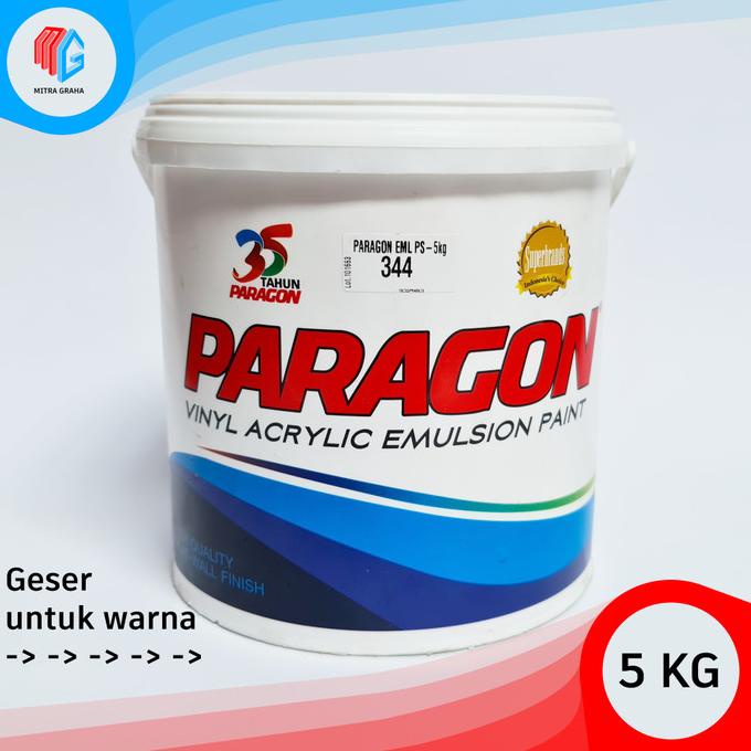 Jual Cat Tembok Emulsion Paragon Kg Beraneka Ragam Warna Shopee Indonesia