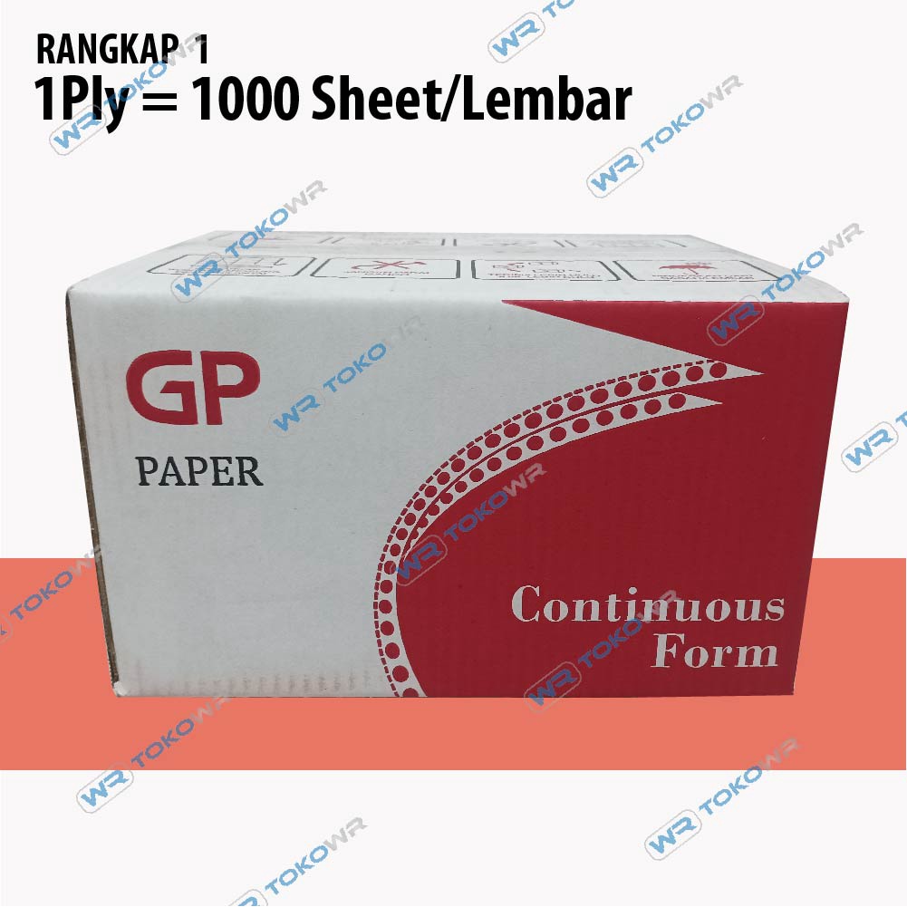 Jual Kertas Continuous Form Rangkap 1 | Shopee Indonesia