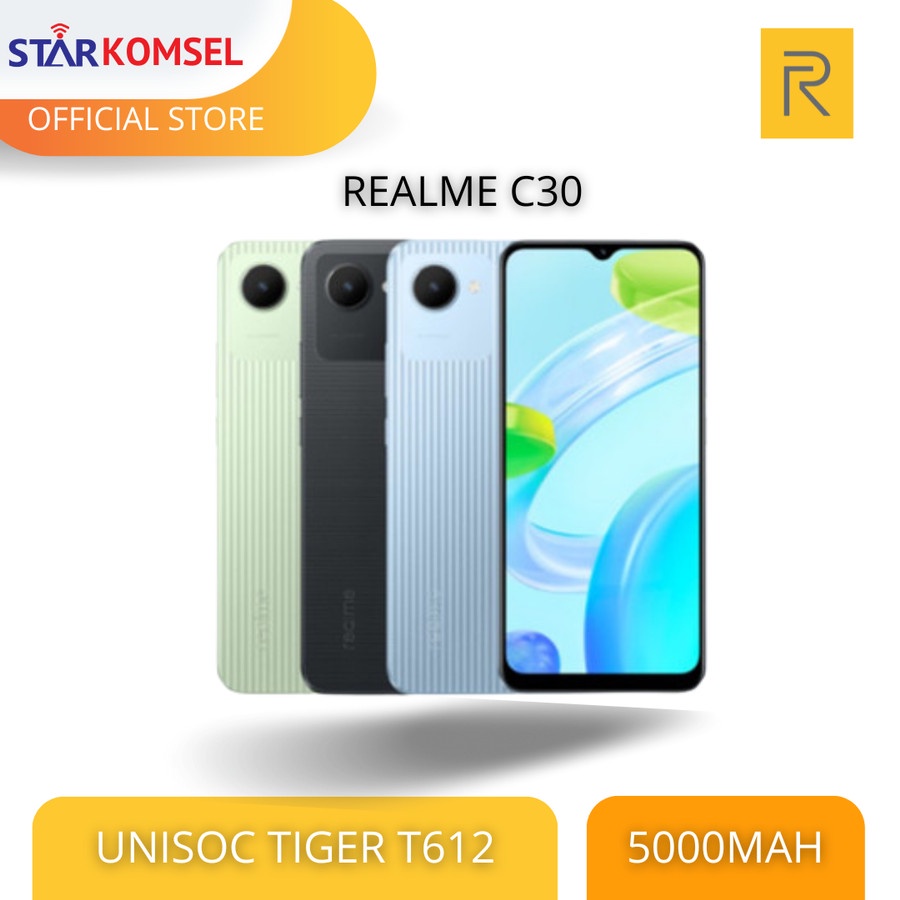 Jual HP REALME C30 2/32 (GARANSI RESMI REALME / SOFTWARE GRATIS ...