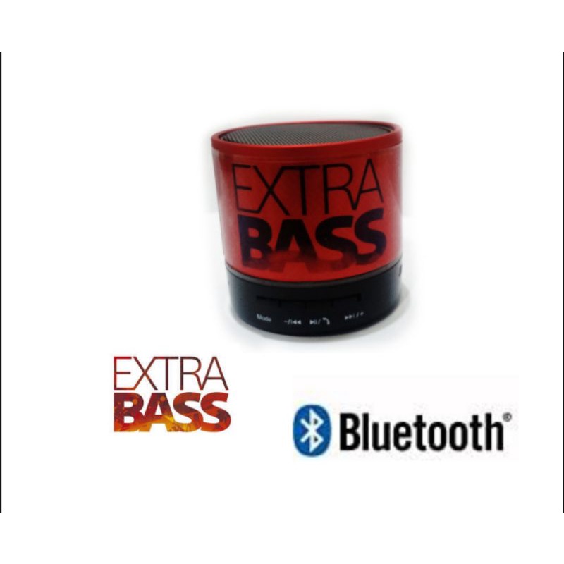 Jual extra super bass getar speaker bluetooth wireless mini metal besi ...