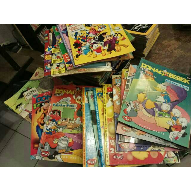 Jual Buku komik majalah anak donal bebek (donald duck) bahasa indonesia ...