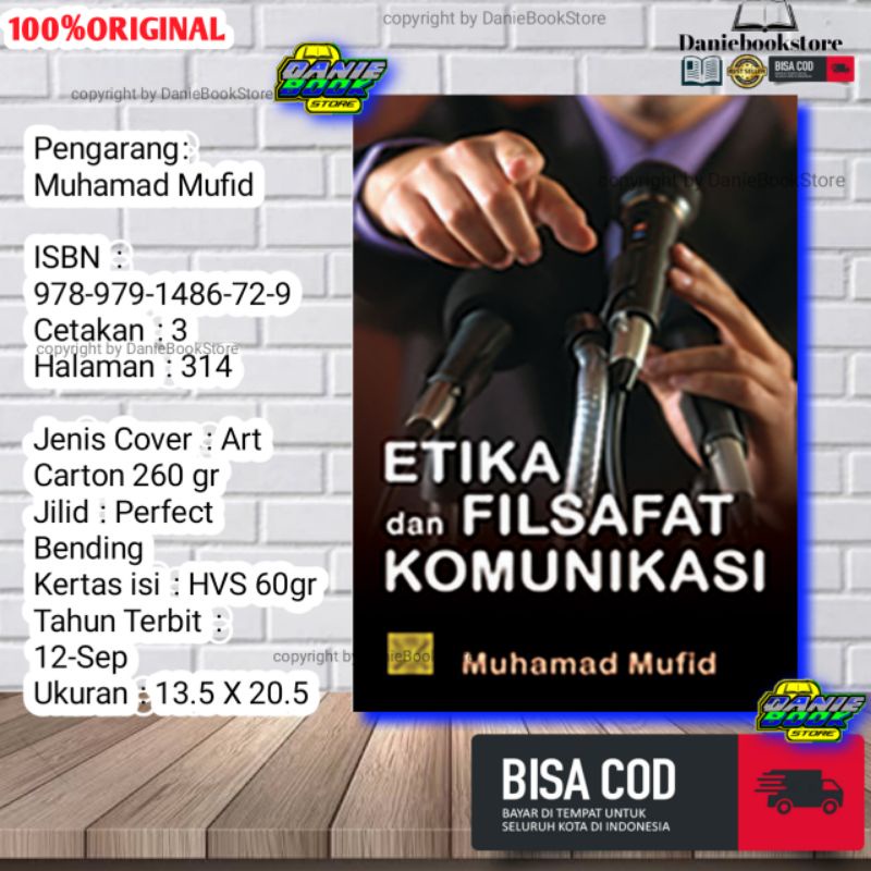 Jual Etika Dan Filsafat Komunikasi - Muhamad Mufid .| Prenada | Shopee ...