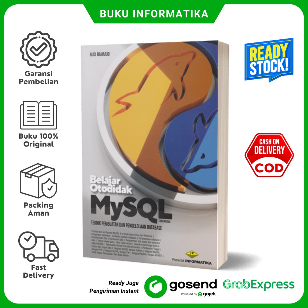 Jual Buku Belajar Otodidak Mysql - Teknik Pembuatan Dan Pengelolaan ...