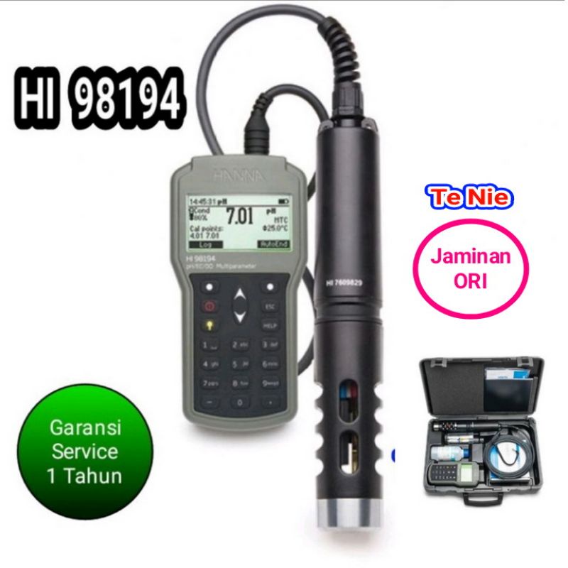 Jual HI-98194 Multiparameter Waterproof Meter HI98194 | Shopee Indonesia