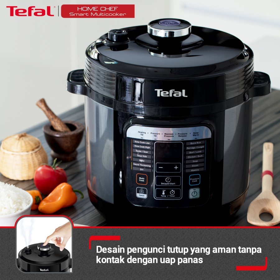 Jual TEFAL PRESSURE COOKER CY601 CY 601 SLOW COOKER PRESTO 6LITER Shopee Indonesia