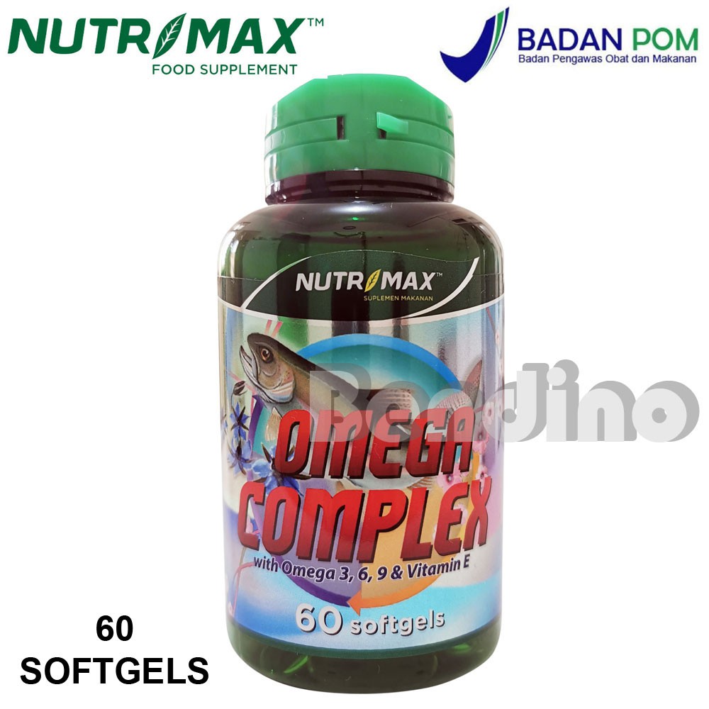 Jual Nutrimax Omega Complex ( 3, 6, 9 & Vitamin E ) 60 Softgels