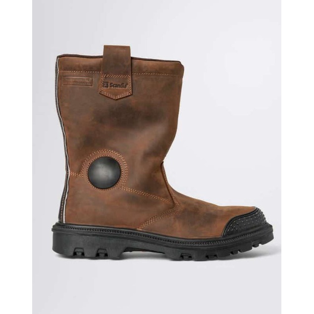 SEPATU SAFETY BOOTS SCANDIA SCANRAIDER 100 ORIGINAL SAFETY BOOTS SCANDIA SCANRAIDER BROWN TRENDY