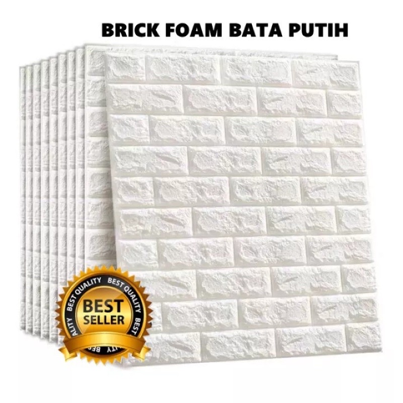 Jual WALLFOAM DINDING 3D WALLPAPER DINDING 3D WALLSTIKER 3D