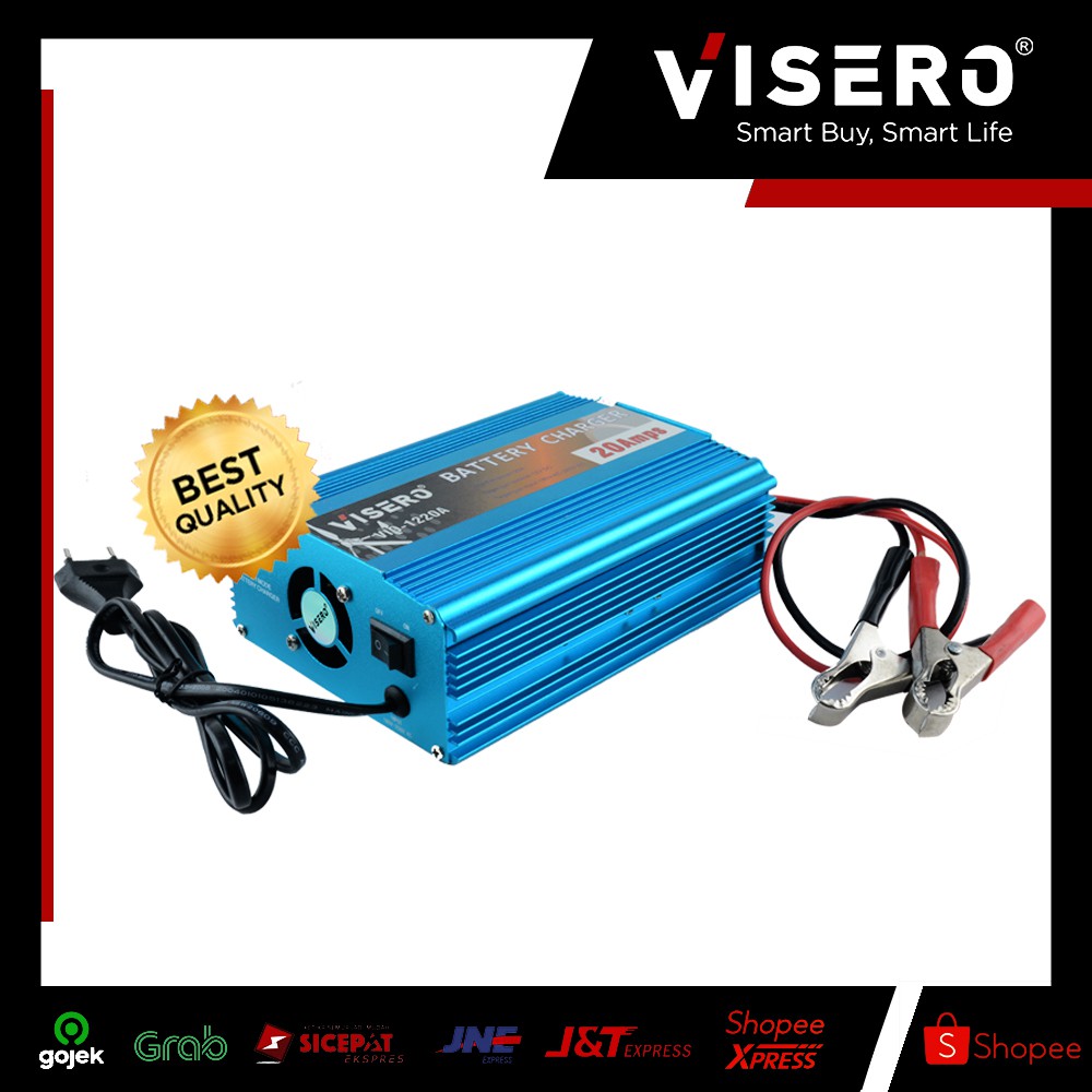 Jual Battery Charger Charger Aki A Visero Vio A Shopee Indonesia