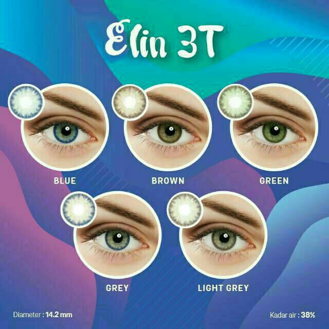 Jual Softlens Top Gel Elin T Normal Shopee Indonesia