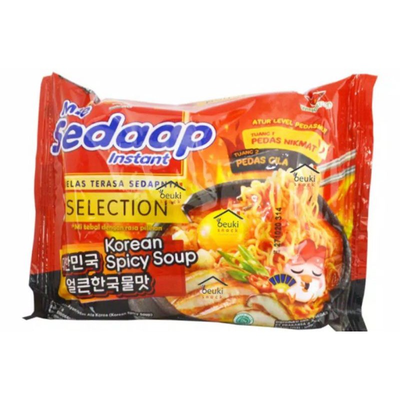 Jual MIE SEDAP KOREA SPICY CHICKEN GORENG KUAH | Shopee Indonesia