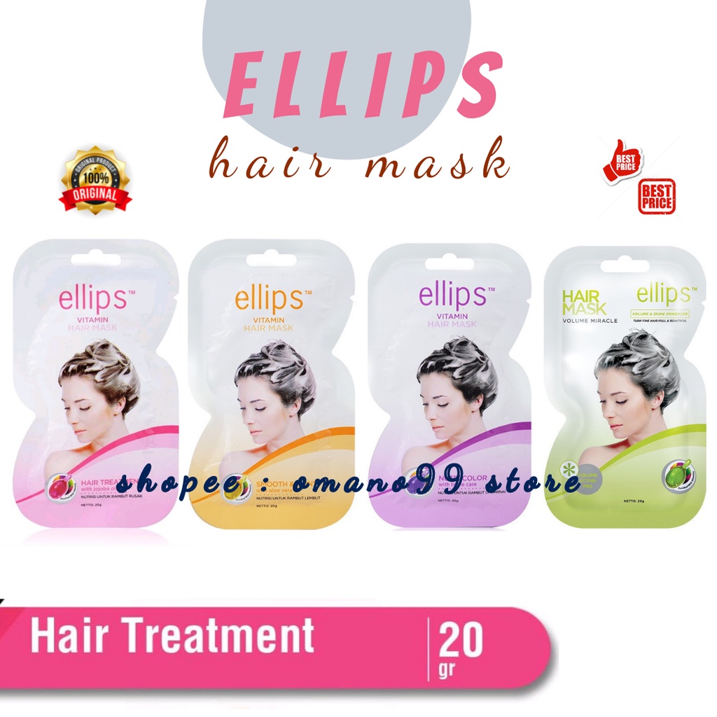 Jual Ellips Hair Mask 20 Gram | Shopee Indonesia