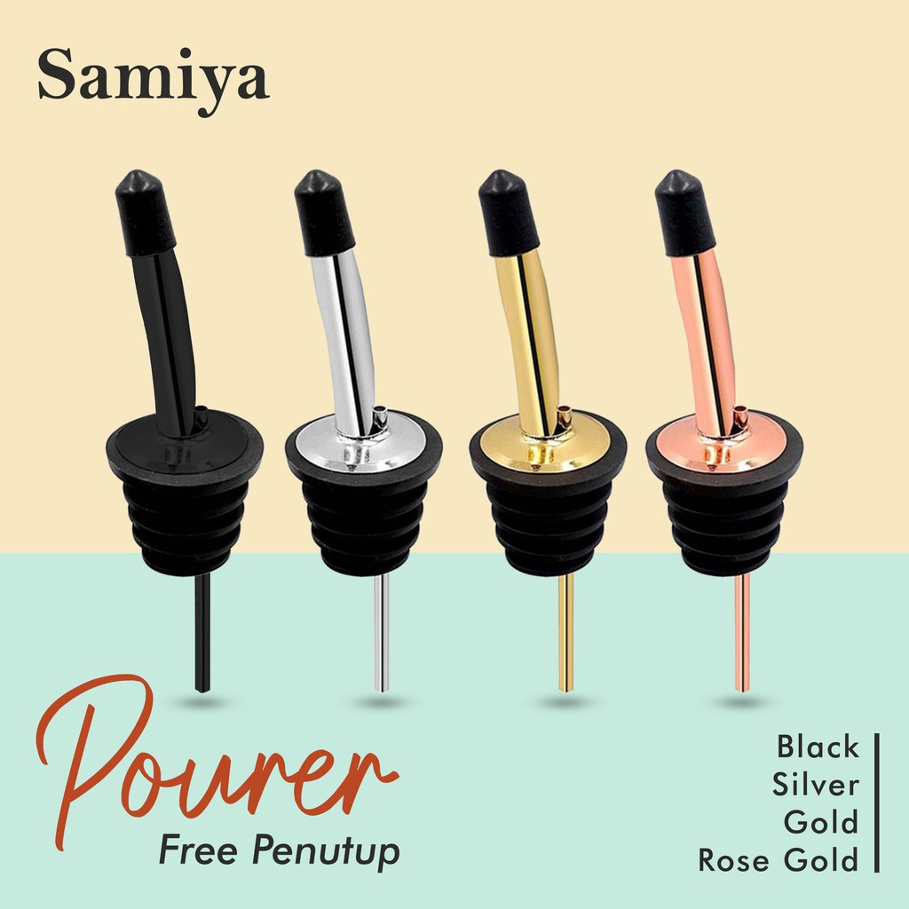 Jual Pourer botol / penutup botol / wine pourer / wine stopper | Shopee ...