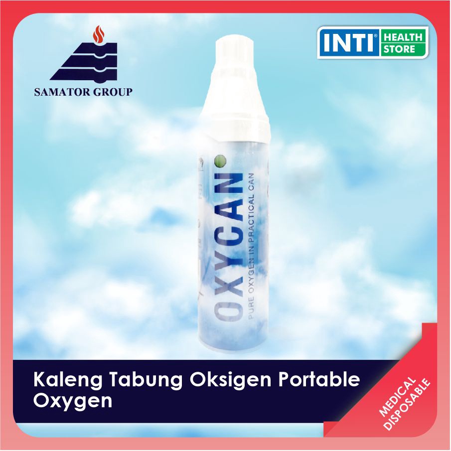 Jual Samator Oxycan Kaleng Tabung Oksigen Portable Oxygen Shopee Indonesia 