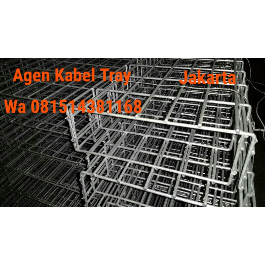 Jual Tray Brc 200x100x3000mm Cable Cage Tray Wiremesh Elektro