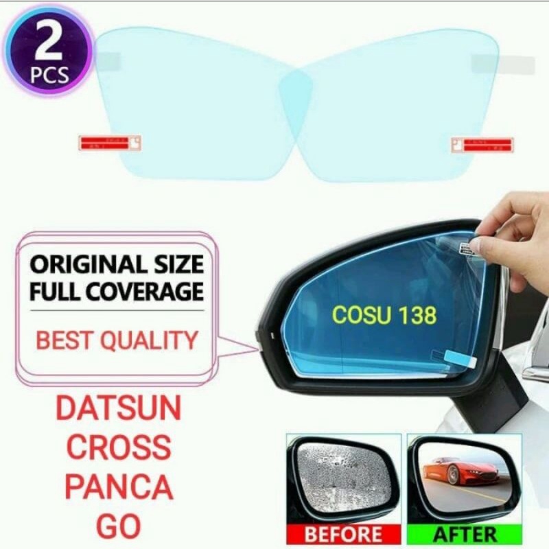 Jual Anti Fog Embun Kabut Air Hujan Kaca Fi Spion Mobil Datsun Cross Go ...