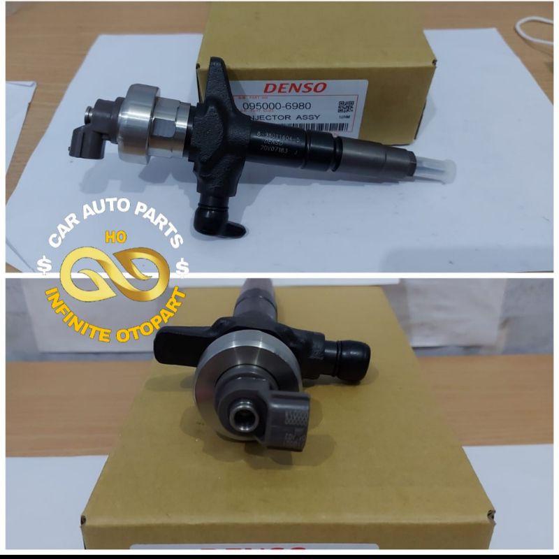 Jual NOZZLE NOZEL INJECTOR INJEKTOR DMAX 3.0 3000CC 095000-6980 DNS ...
