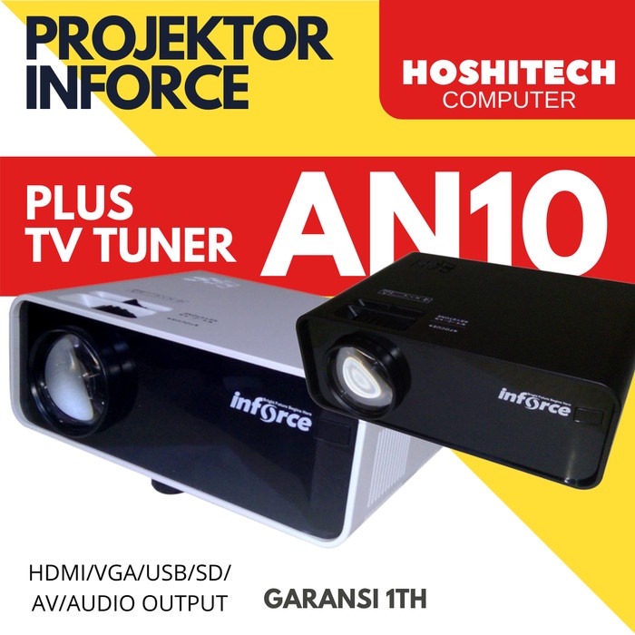 Jual Proyektor Inforce AN10 Mini + TV tuner murah | Resmi | Shopee ...