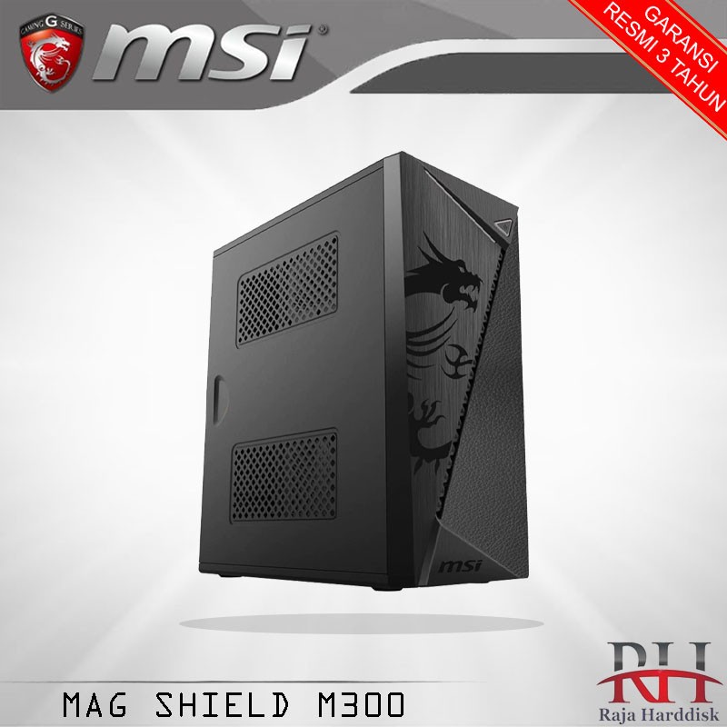 Jual MSI Gaming CPU Case MAG Shield M300 - Case M-ATX/ M-ITX | Shopee ...