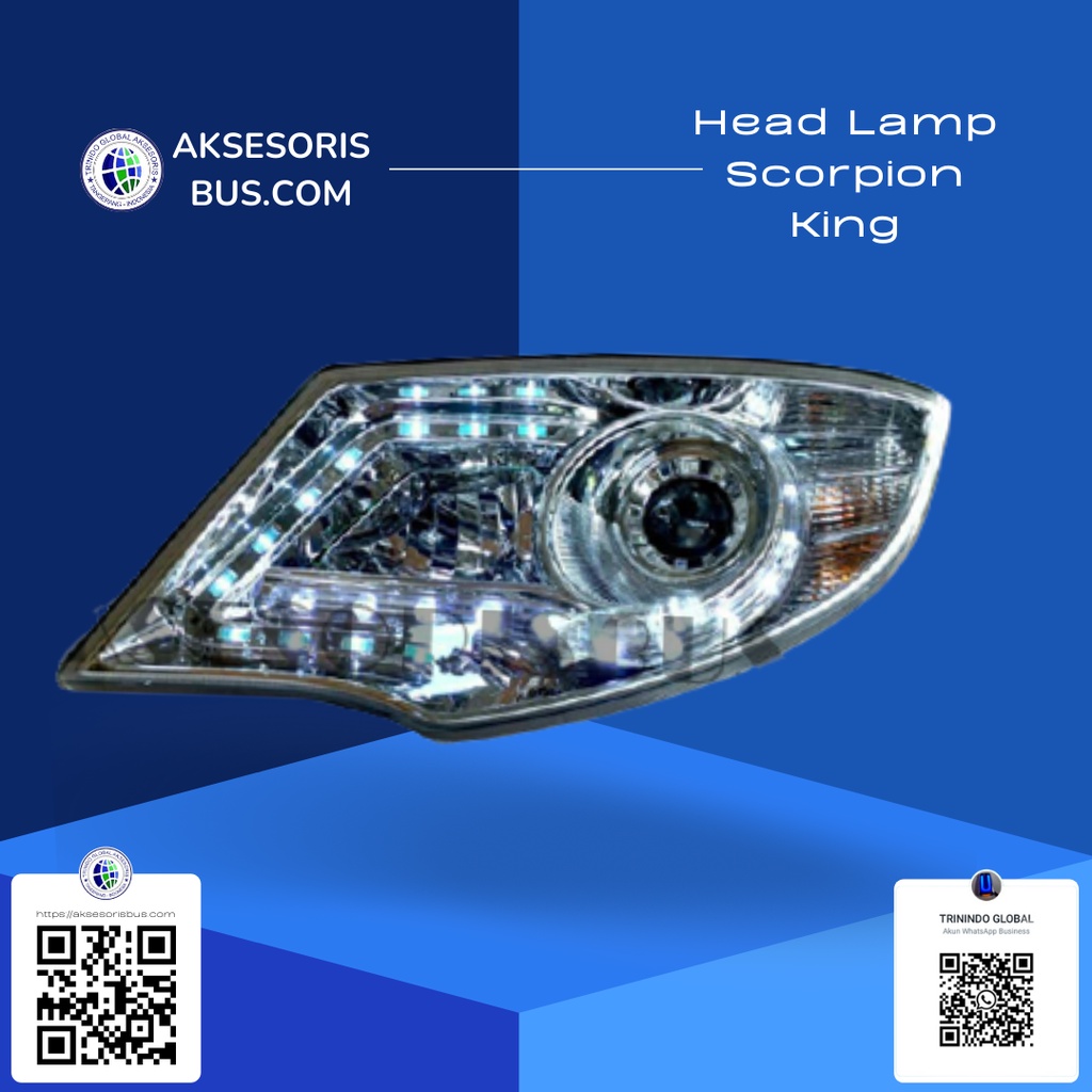 Jual headlamp scorpion king for bus | Shopee Indonesia