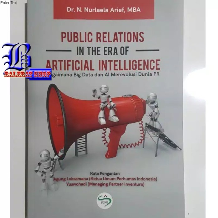 Jual Buku Public Relations In The Era Of Artificial Intelligence ...