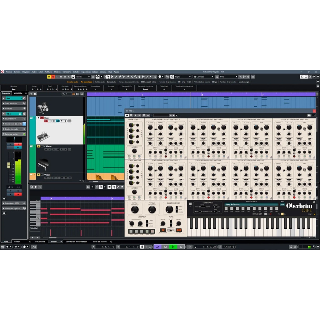 Jual GForce Oberheim OB-E v2 VSTI Plugin Unique 8-Voice Octaphonic ...