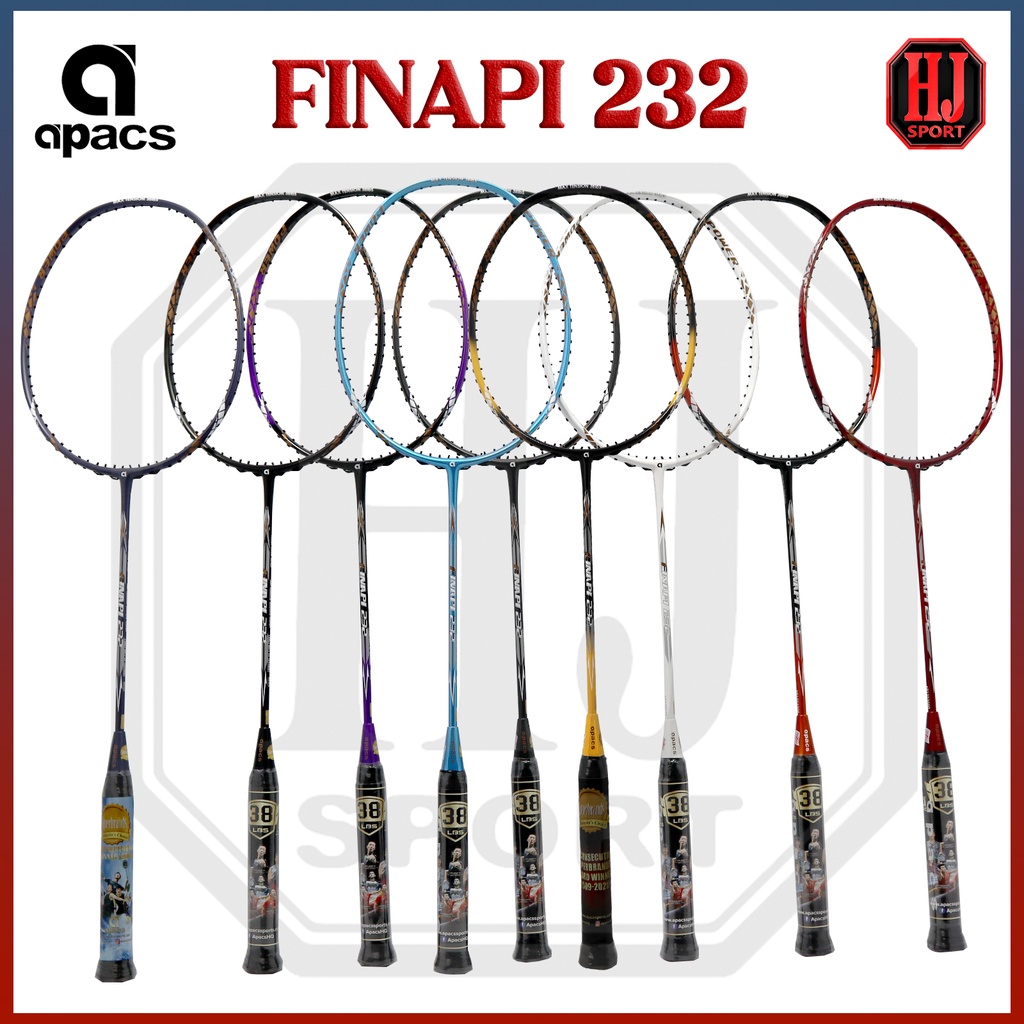 Jual Raket Badminton Original Apacs Finapi 232 Bonus Senar dan Tas ...