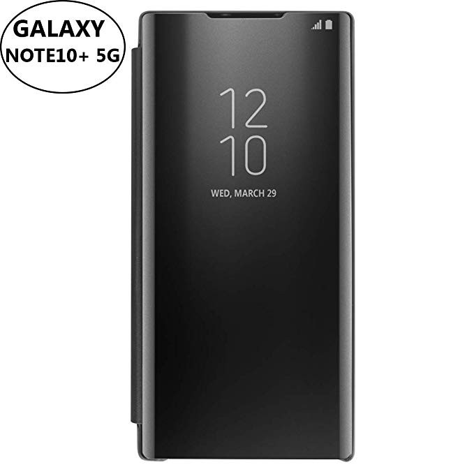 Jual Samsung Galaxy Note 10 Note10 Plus Flip Clear View Standing Cover ...