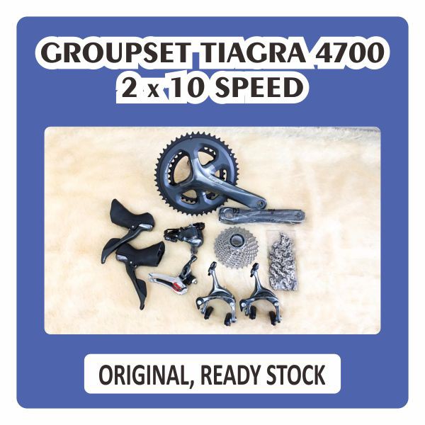 Jual Groupset Tiagra R4700 R 4700 Shimano RB Road bike With Brifter ...