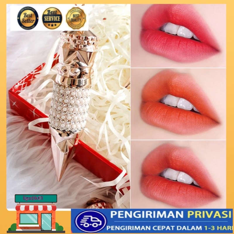 Jual Lipstik tiga warna dengan awet cantik yang tahan lama melembabkan