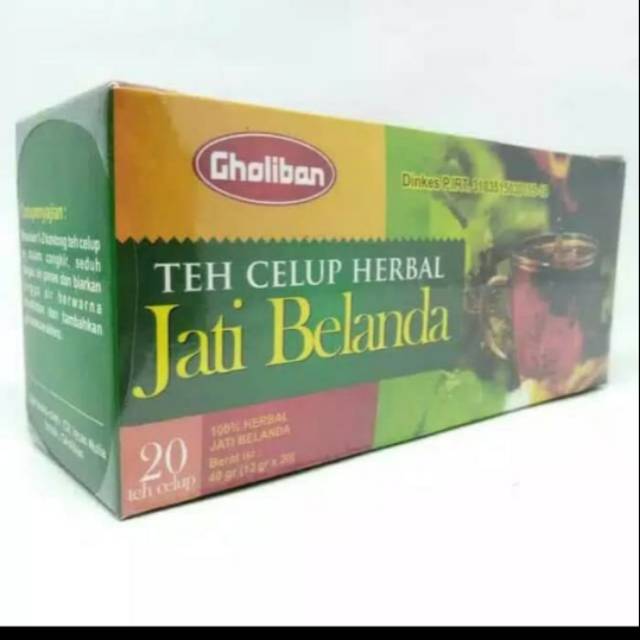 Jual Teh Celup Herbal Jati Belanda Gholiban Shopee Indonesia