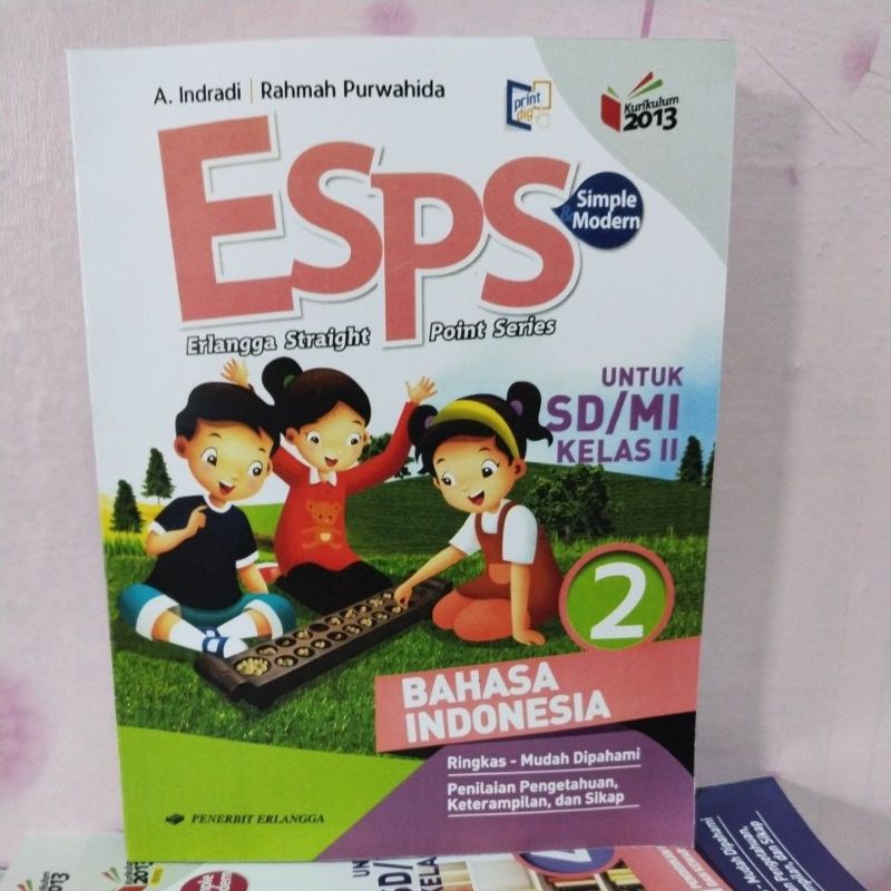 Jual BUKU ESPS BAHASA INDONESIA KELAS II/2 SD REVISI ERLANGGA | Shopee ...