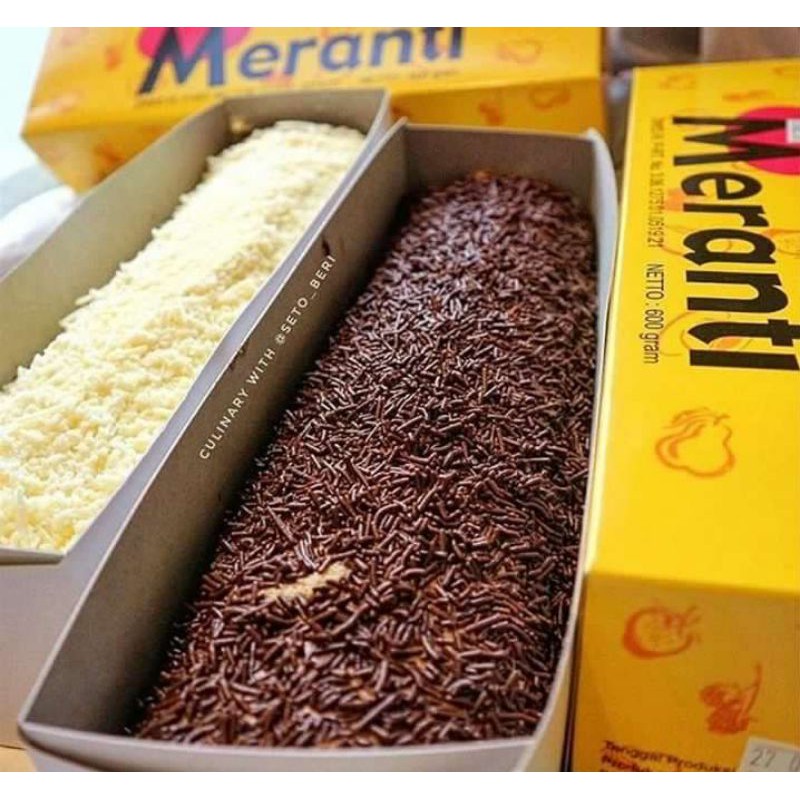 Jual Bolu Meranti Topping cokelat JASTIP | Shopee Indonesia