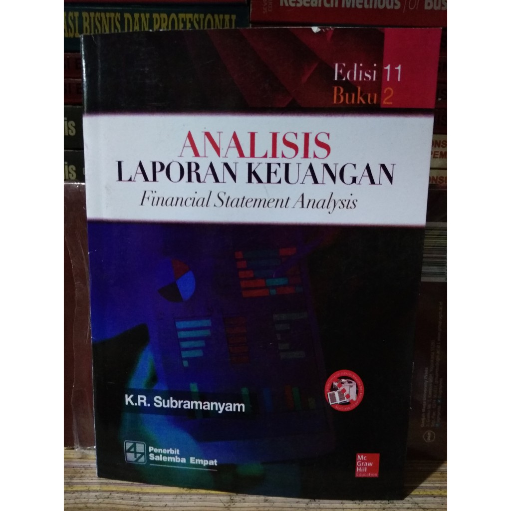 Jual ANALISIS LAPORAN KEUANGAN EDISI 11 | BUKU 2 - K.R. SUBRAMANYAM ...