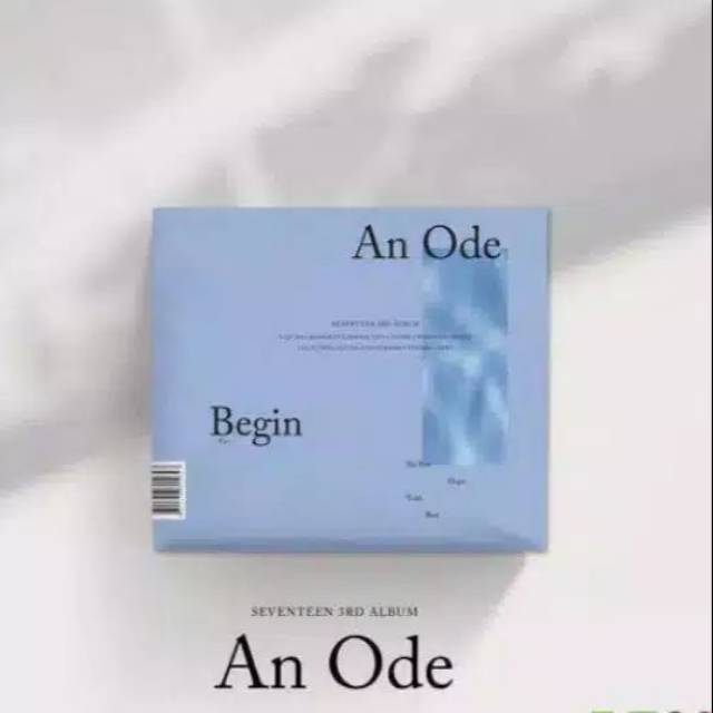 Jual READY SEVENTEEN AN ODE BEGIN VERSION OFFICIAL ALBUM | Shopee Indonesia
