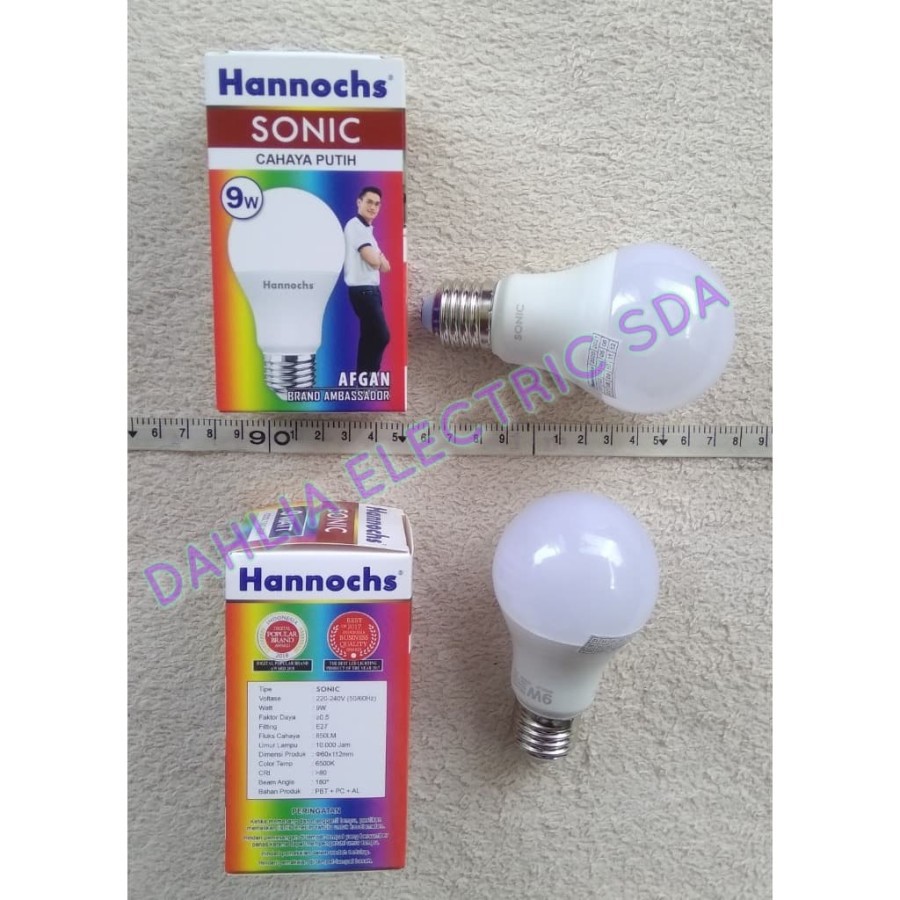 Jual LAMPU LED HANNOCH 9W SONIC | Shopee Indonesia