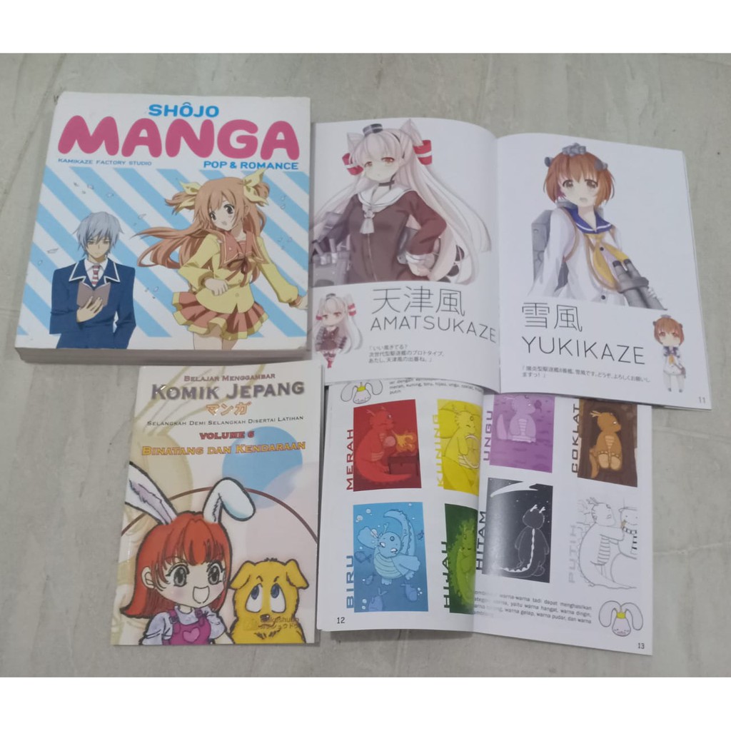 Jual Paket buku belajar Menggambar Manga | Shopee Indonesia