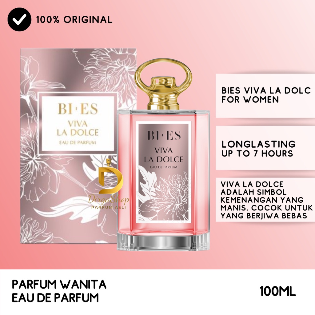 Jual BIES Viva La Dolce EDP For Women 100ml | Shopee Indonesia