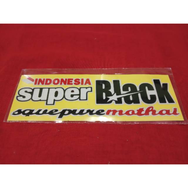 Jual STIKER CUTTING SUPER BLACK | Shopee Indonesia