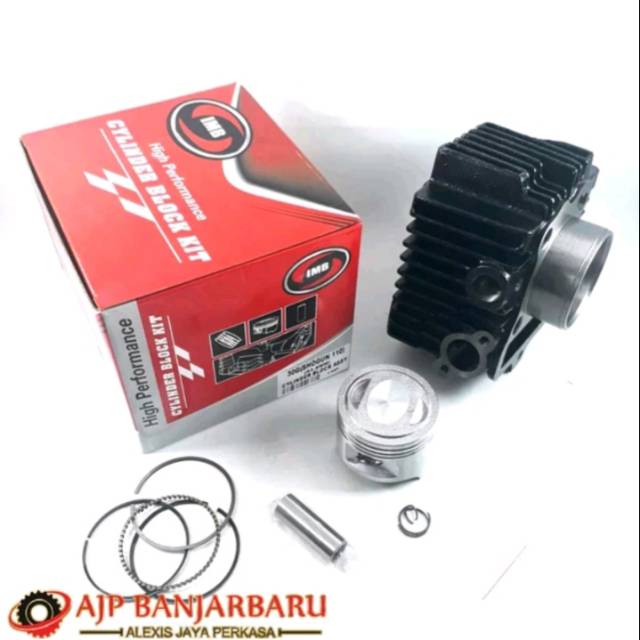 Jual CYLINDER BLOK SEHER BLOCK MESIN PISTON SHOGUN KEBO 110 R NEW IMB ...