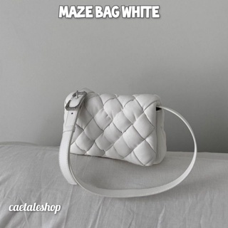Jual JW PEI MAZE Bag - White & Dark Gray Original 2023