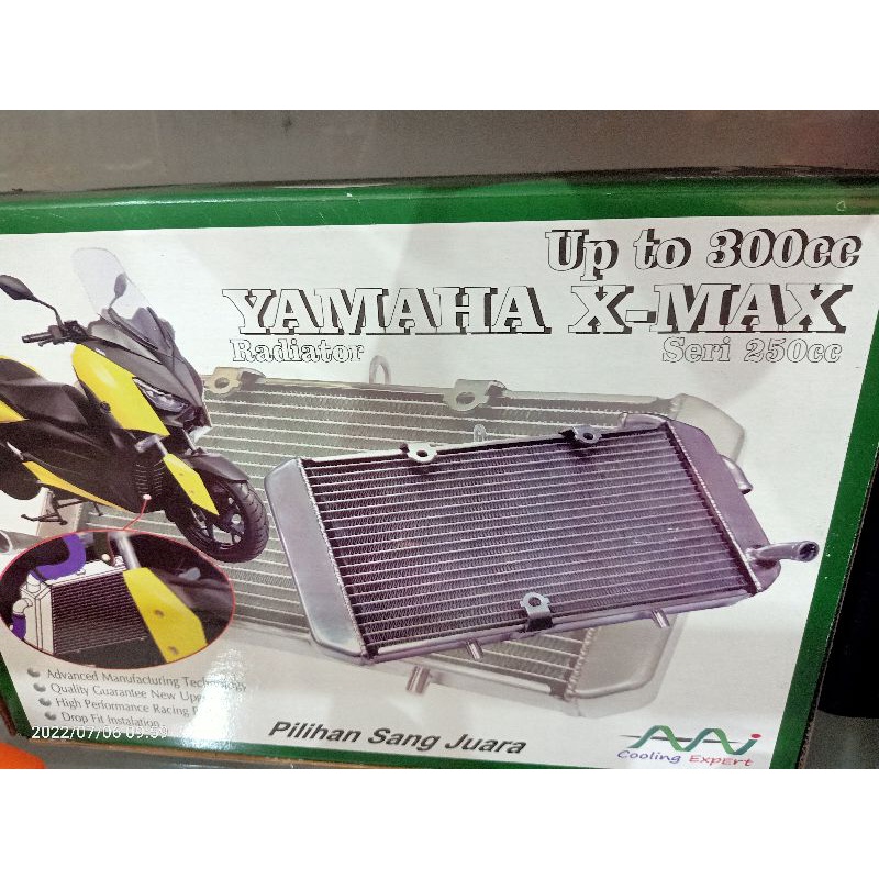 Jual Big Radiator Racing AAI Cooling Expert Full Aluminium Yamaha XMAX ...