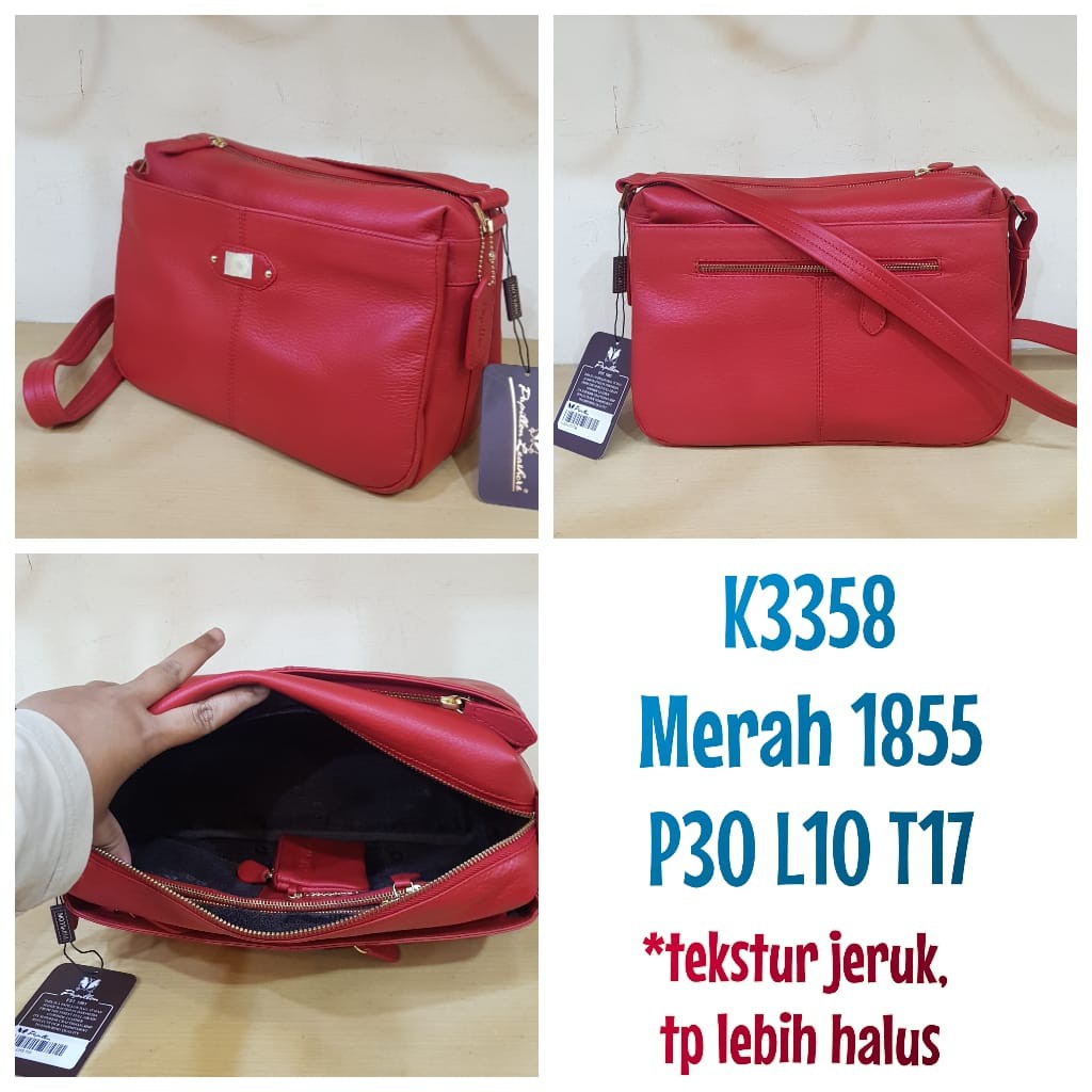 Jual Tas Papillon Original K3358 Merah | Shopee Indonesia