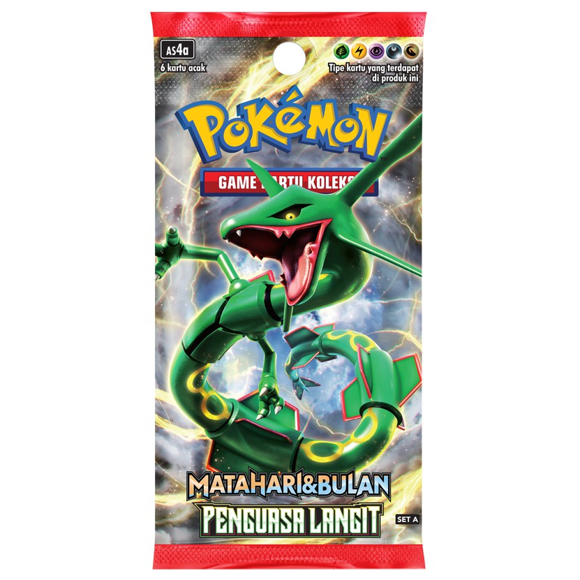 Jual Kartu Pokemon TCG AS4a Booster Pack 4 Set A Penguasa langit Indonesia  | Shopee Indonesia